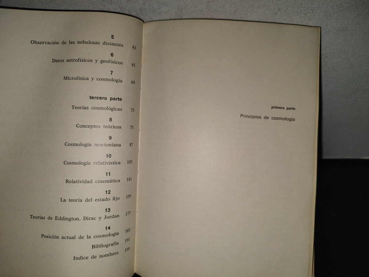 196- Cosmología - H. Bondi. Nueva Colección Labor - 1970