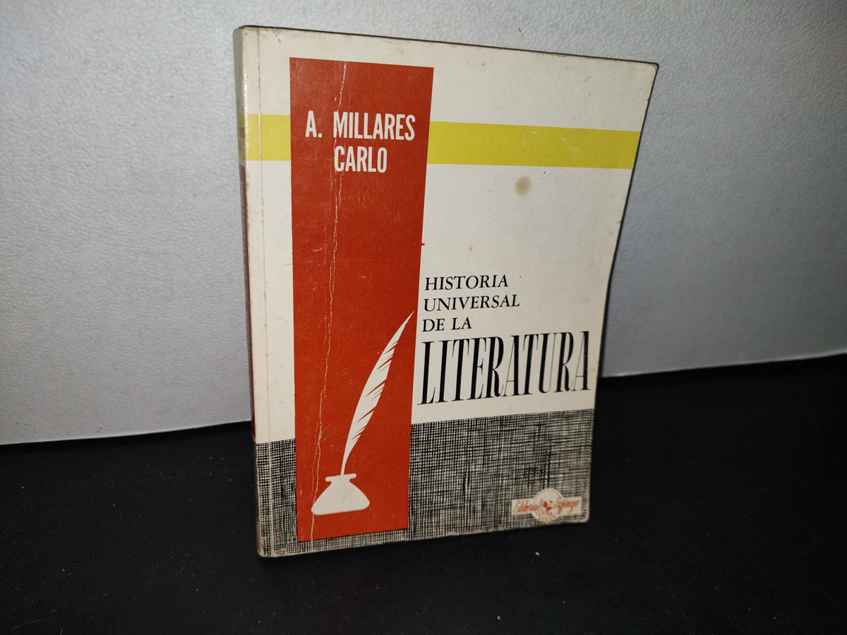 75- Historia Universal De La Literatura - A. Millares Carlo - Editorial Esfinge, S. A., 1983