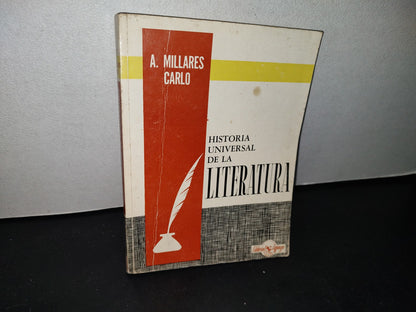 75- Historia Universal De La Literatura - A. Millares Carlo - Editorial Esfinge, S. A., 1983