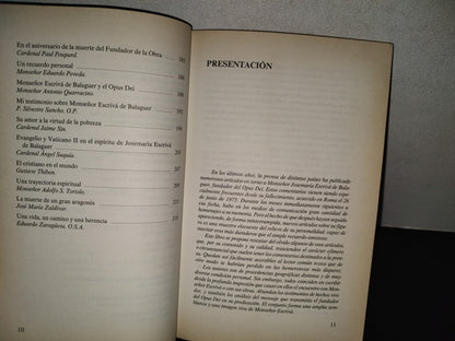 202- Así Le Vieron. Testimonios Sobre Mons. Escrivá De Balaguer - Ediciones Rialp, 1992