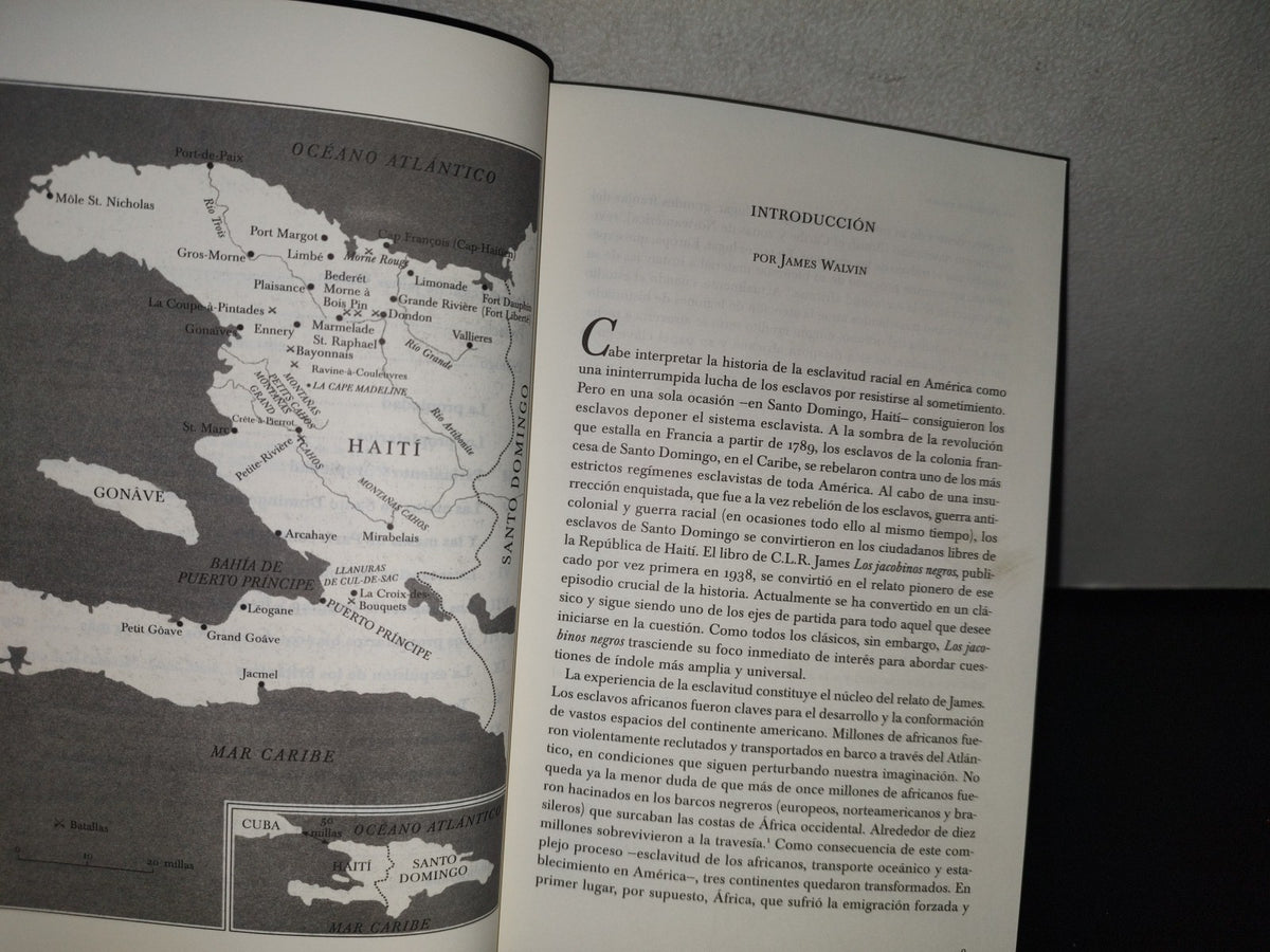 93- Los Jacobinos Negros. Toussaint L'Ouverture Y La Revolución De Haití. C. L. R. James 1. Ed. 2003