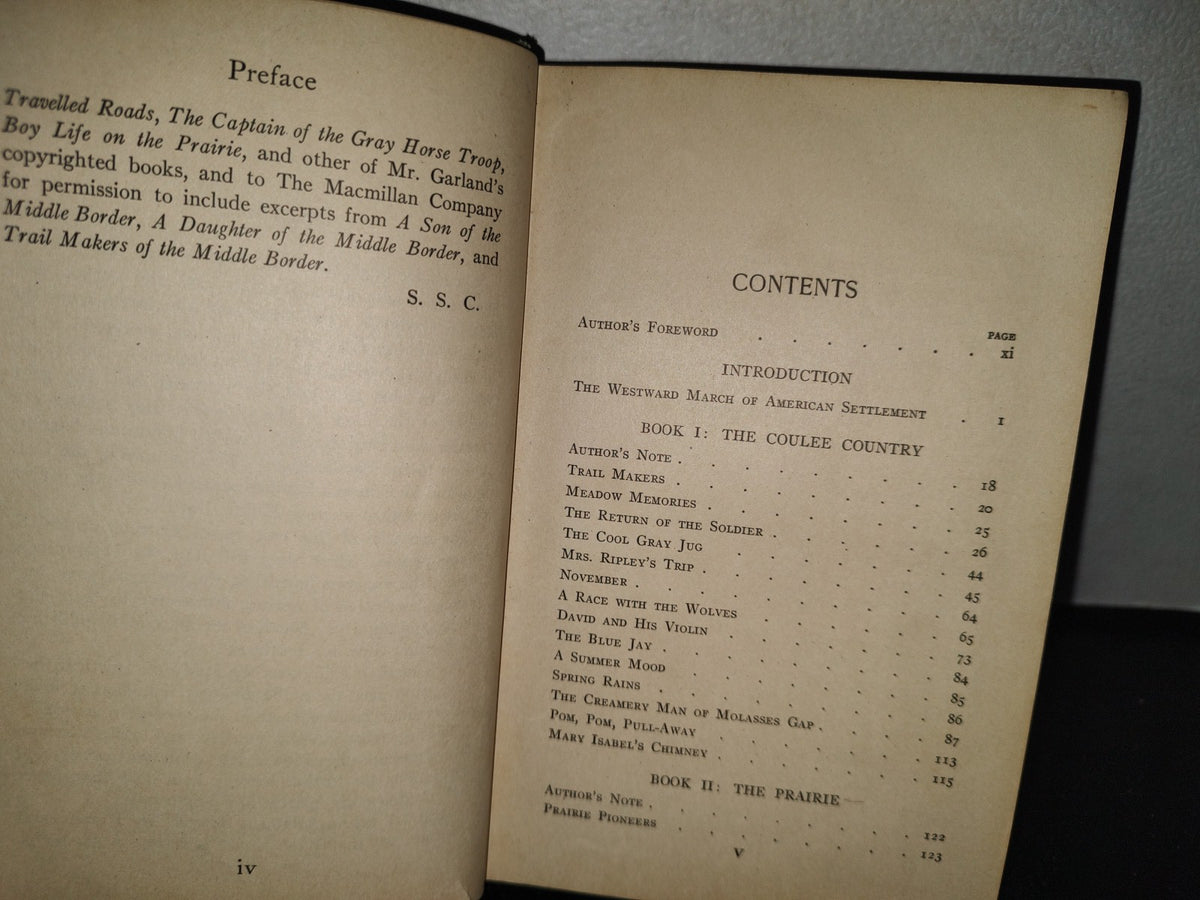 60- Inglés. Prairie Song And Western Story - Hamlin Garland. Allyn And Bacon - 1928