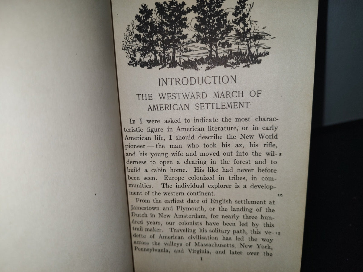 60- Inglés. Prairie Song And Western Story - Hamlin Garland. Allyn And Bacon - 1928