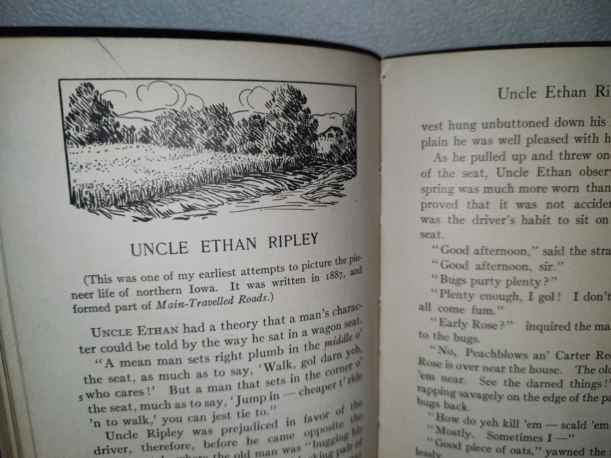 60- Inglés. Prairie Song And Western Story - Hamlin Garland. Allyn And Bacon - 1928