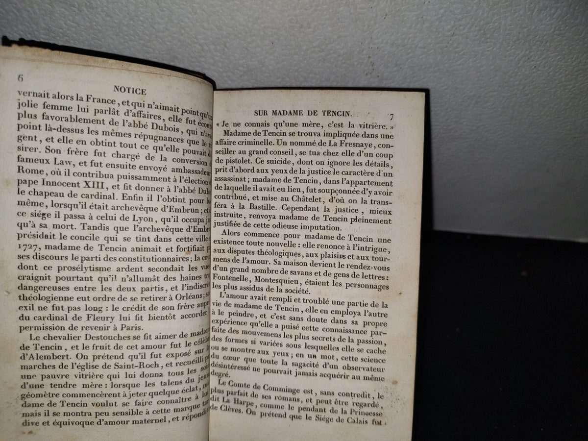 64- Le Siége De Calais. Nouvelle Historique; Suivi Du Comte De Comminge. Par Mme. De Tencin - 1833