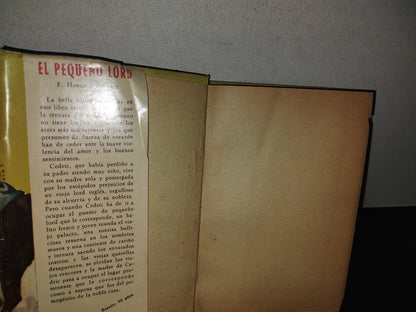 85- El Pequeño Lord - F. Hodgson Burnett - Editorial Mateu 1958