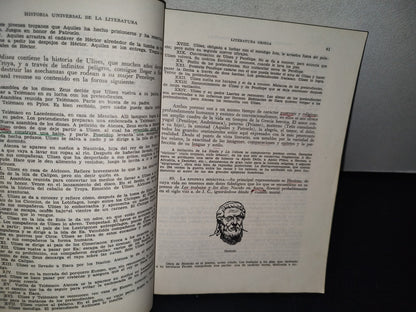 75- Historia Universal De La Literatura - A. Millares Carlo - Editorial Esfinge, S. A., 1983