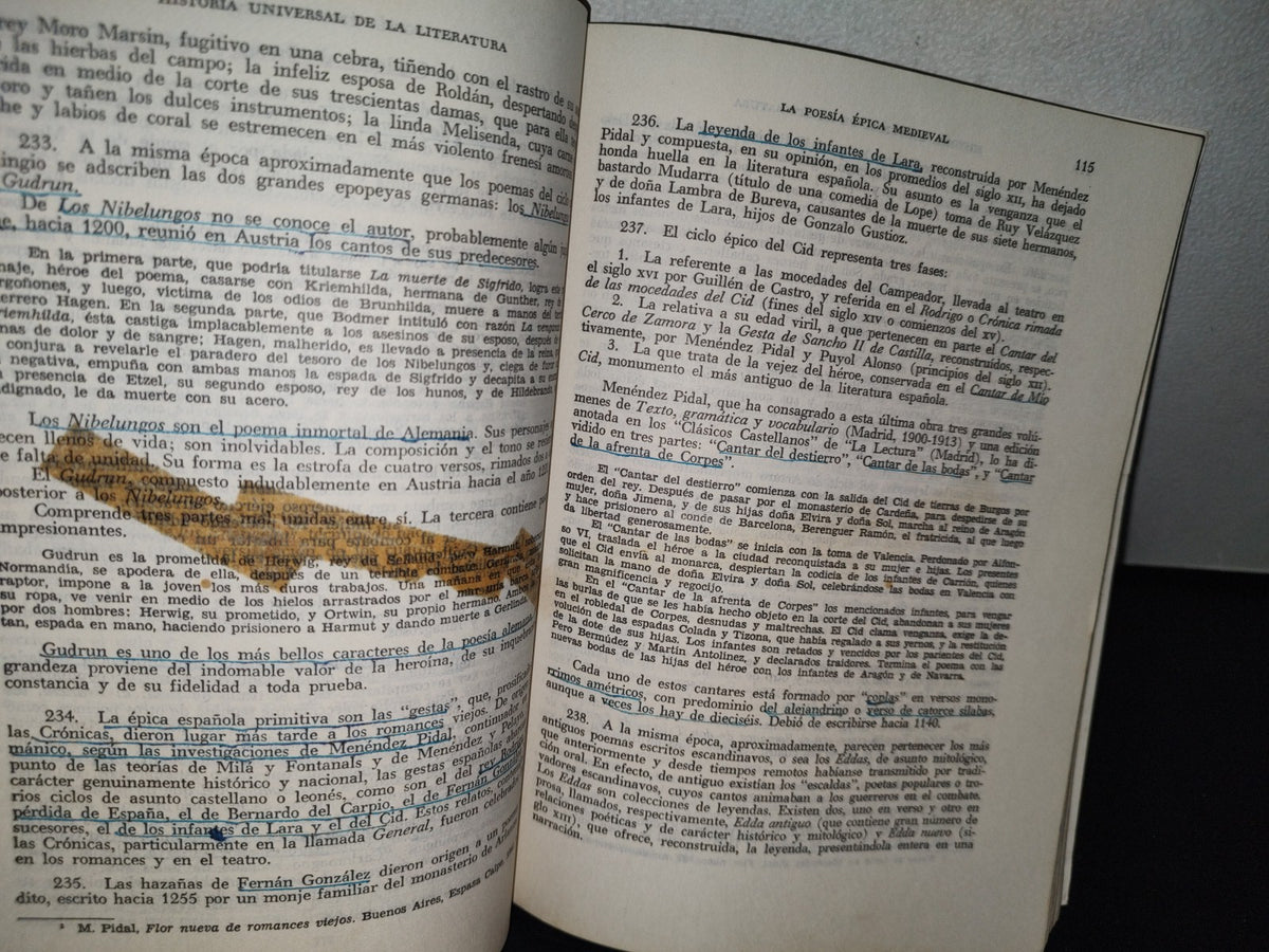 75- Historia Universal De La Literatura - A. Millares Carlo - Editorial Esfinge, S. A., 1983
