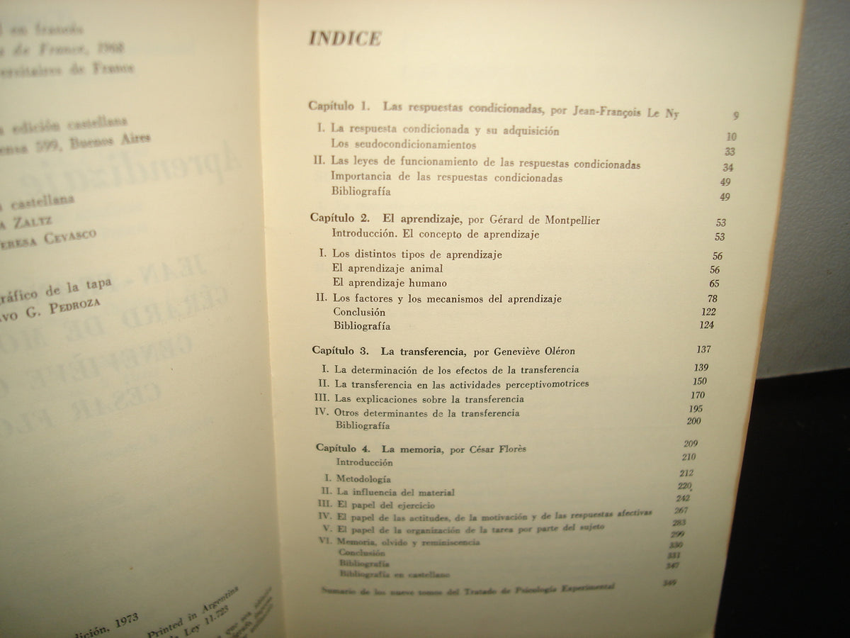 24- Aprendizaje Y Memoria - Paul Fraisse, Jean Piaget - Editorial Paidós