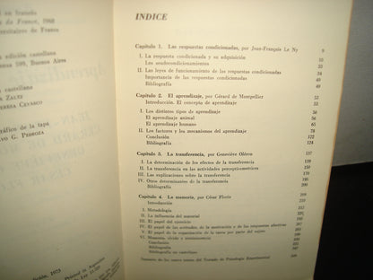 24- Aprendizaje Y Memoria - Paul Fraisse, Jean Piaget - Editorial Paidós