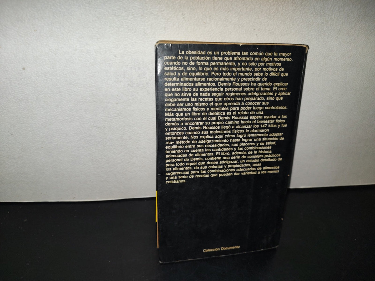 209- Demis Roussos. Cuestión De Peso - Planeta. Primera Edición 1983