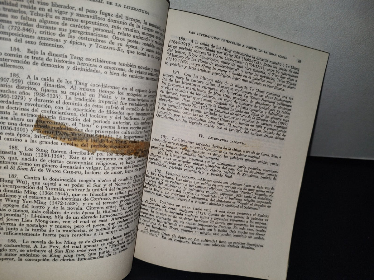 75- Historia Universal De La Literatura - A. Millares Carlo - Editorial Esfinge, S. A., 1983
