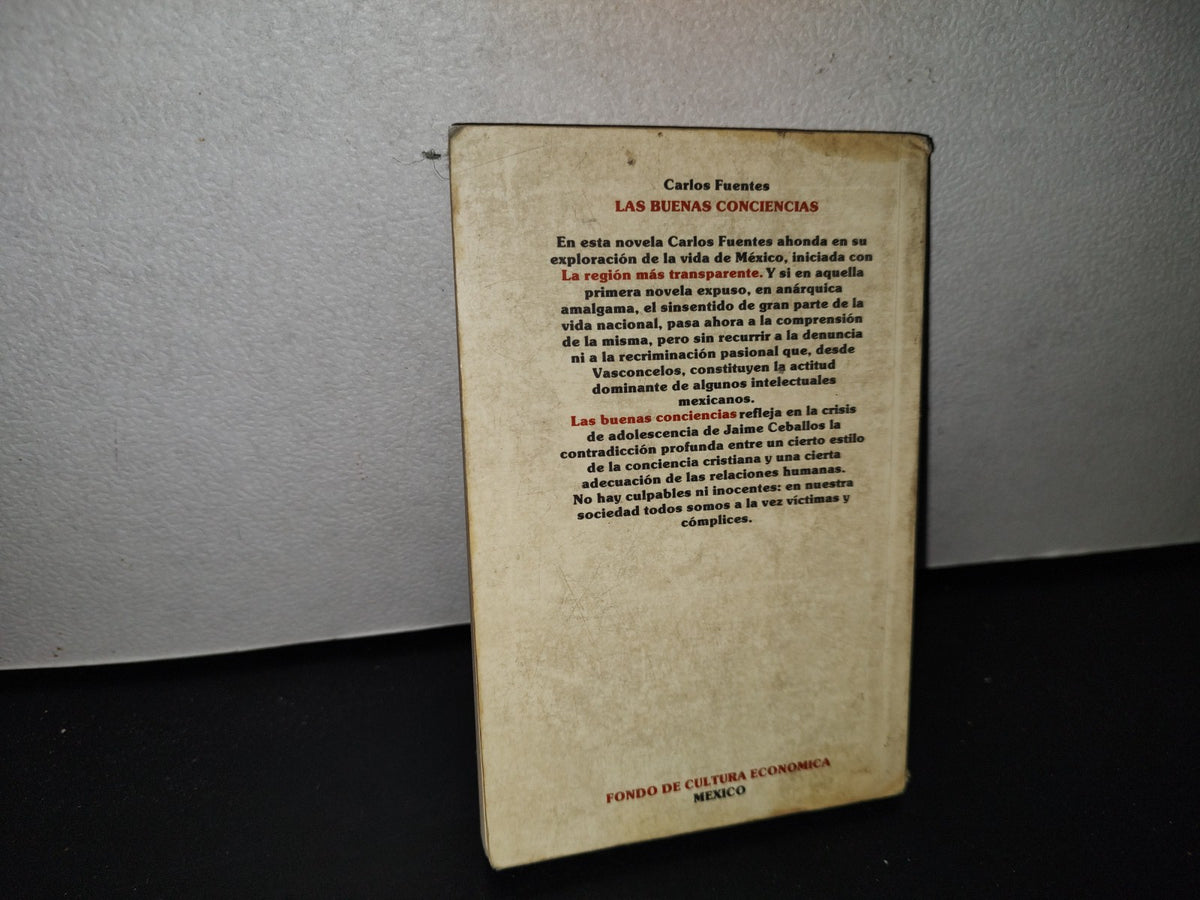 78- Las Buenas Conciencias - Carlos Fuentes - 1985