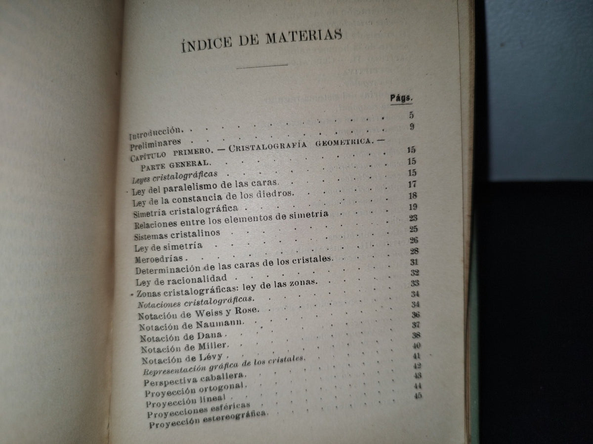 59- Cristalografía. Manuales Gallach 31- Dr. Lucas Fernández Navarro - 1902