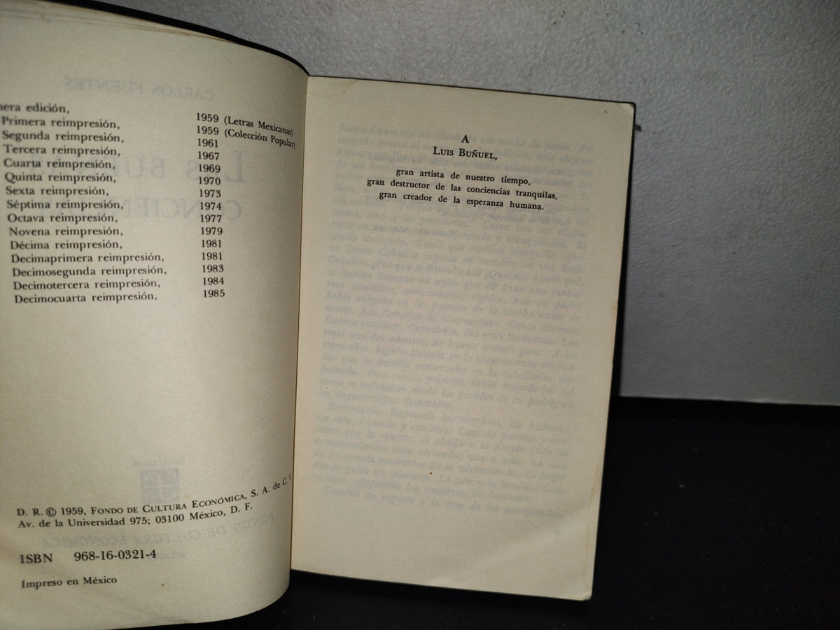 78- Las Buenas Conciencias - Carlos Fuentes - 1985