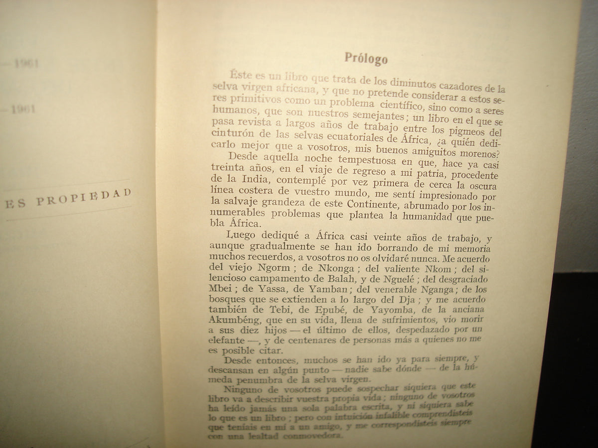 167- Pigmeos. Veinticinco Años Entre Los Pueblos De Negrillos Del África Ecuatorial - Dr. Paul Julien - Editorial Labor, S. A. 1961