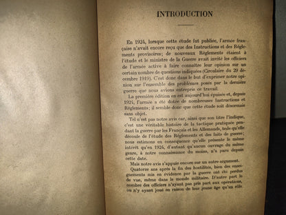 202- L'Évolution Des Idées Tactiques En France Et Allemagne Pendant La Guerre De 1914-1918. Paris, Éditions Berger-Levrault - 1932