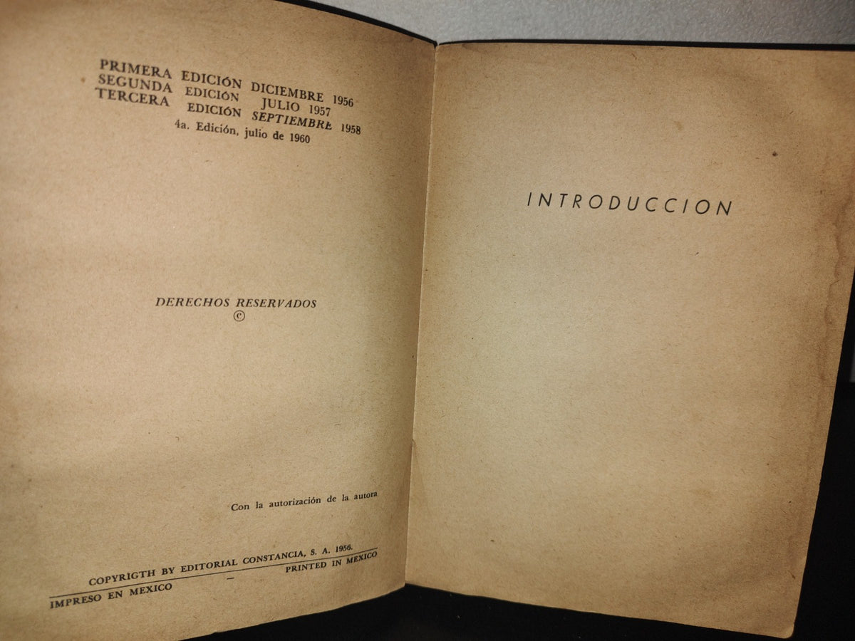 85- Bajo El Hábito - Pepita Riera - editorial constancia, s. a.,  1960