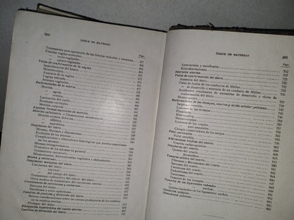 91- Antiguo Tratado De Ginecología - Dr. S. Recasens - Madrid: 1918