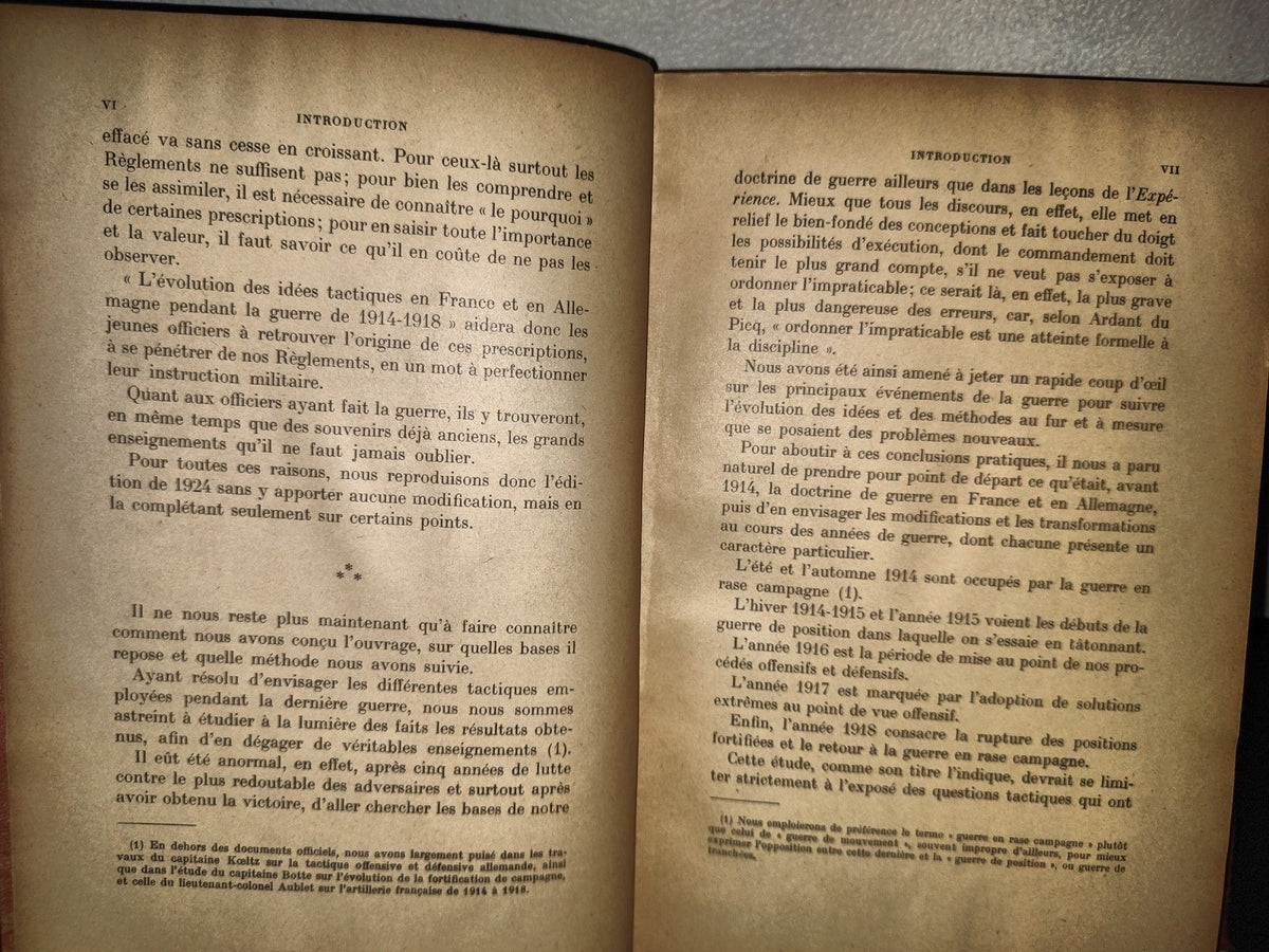 202- L'Évolution Des Idées Tactiques En France Et Allemagne Pendant La Guerre De 1914-1918. Paris, Éditions Berger-Levrault - 1932