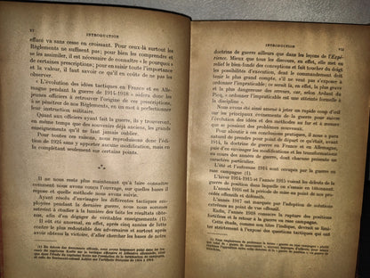202- L'Évolution Des Idées Tactiques En France Et Allemagne Pendant La Guerre De 1914-1918. Paris, Éditions Berger-Levrault - 1932