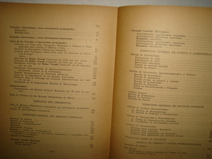 160- Memoria De La Secretaría De Relaciones Exteriores - Manuel Tello - 1949