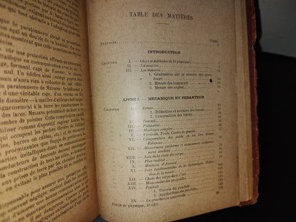 63- Francés. Compendio De Física / Précis De Physique - A. Boutaric - 1928