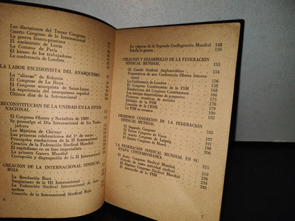 78- Historia Del Movimiento Sindical Internacional - Rubens Iscaro - Primera Edición 1976
