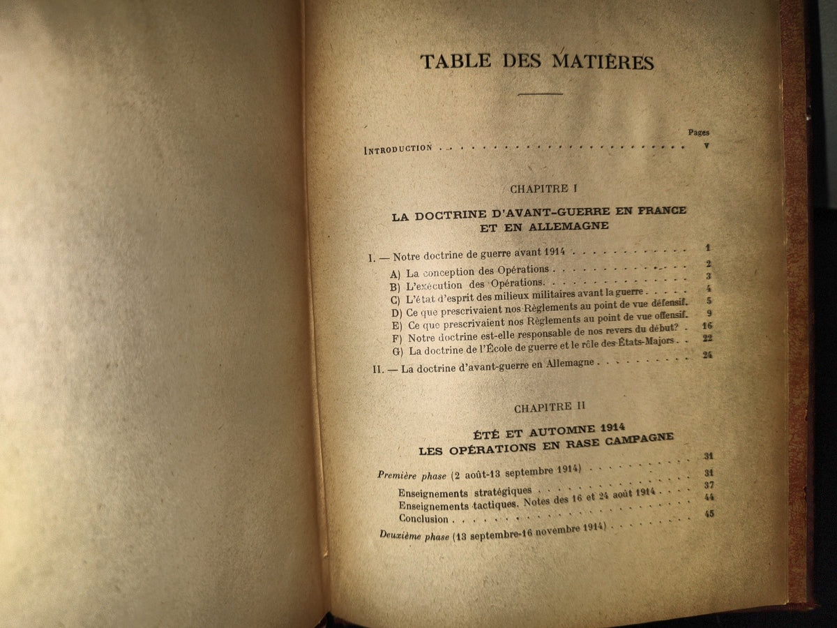 202- L'Évolution Des Idées Tactiques En France Et Allemagne Pendant La Guerre De 1914-1918. Paris, Éditions Berger-Levrault - 1932