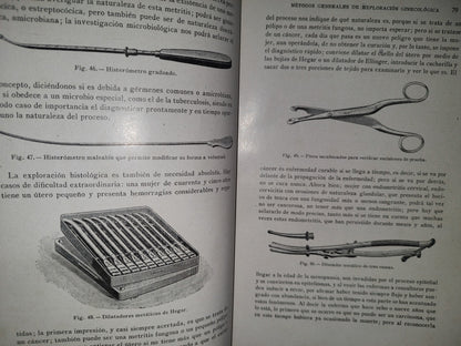 91- Antiguo Tratado De Ginecología - Dr. S. Recasens - Madrid: 1918