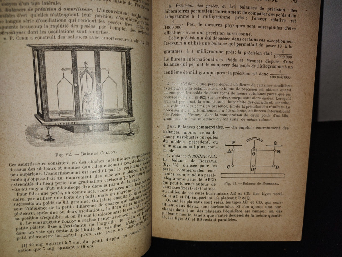63- Francés. Compendio De Física / Précis De Physique - A. Boutaric - 1928