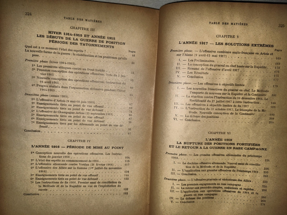 202- L'Évolution Des Idées Tactiques En France Et Allemagne Pendant La Guerre De 1914-1918. Paris, Éditions Berger-Levrault - 1932