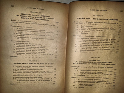 202- L'Évolution Des Idées Tactiques En France Et Allemagne Pendant La Guerre De 1914-1918. Paris, Éditions Berger-Levrault - 1932