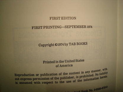 168- Effective Troubleshooting With Evm & Scope - Ben Gaddis - First Printing, 1974