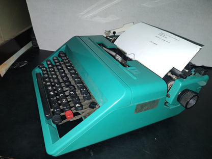 A1- Máquina De Escribir Olivetti Studio 45 - 70'S