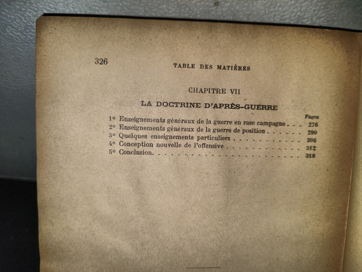 202- L'Évolution Des Idées Tactiques En France Et Allemagne Pendant La Guerre De 1914-1918. Paris, Éditions Berger-Levrault - 1932