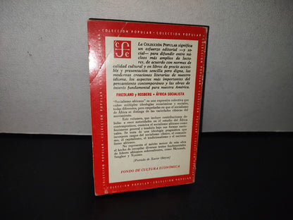 80- África Socialista - W. H. Friedland Y C. G. Rosberg - Primera Edición En Español 1967