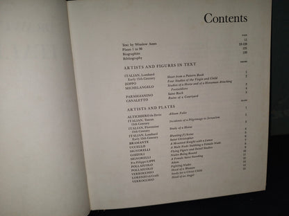 74- Drawings Of The Masters. Italian Drawings. From The 15Th Century To The 19Th Century - 1963