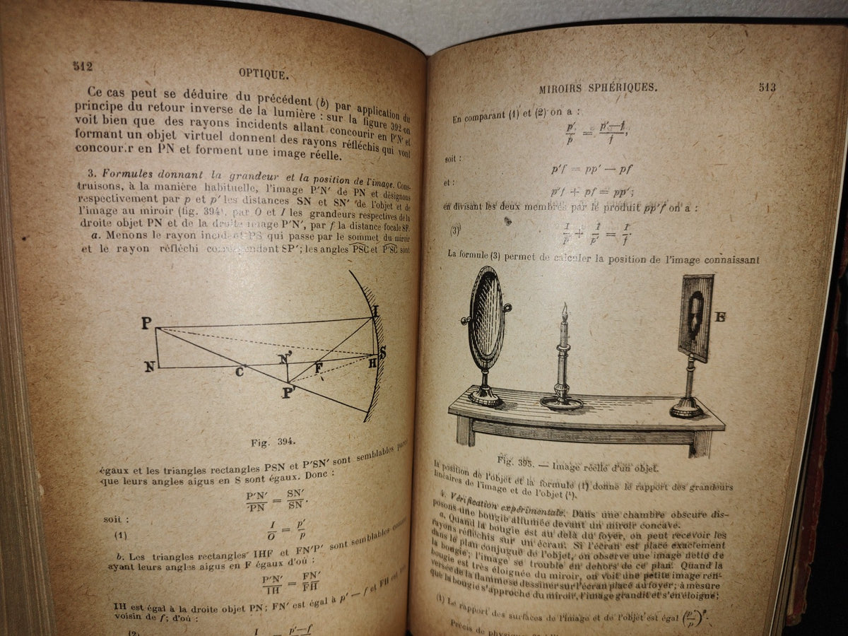 63- Francés. Compendio De Física / Précis De Physique - A. Boutaric - 1928