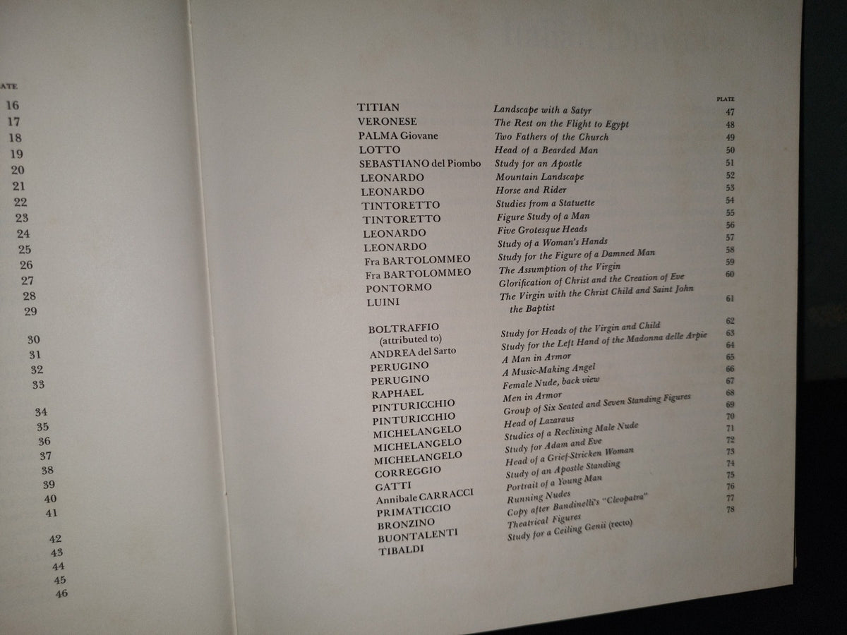 74- Drawings Of The Masters. Italian Drawings. From The 15Th Century To The 19Th Century - 1963