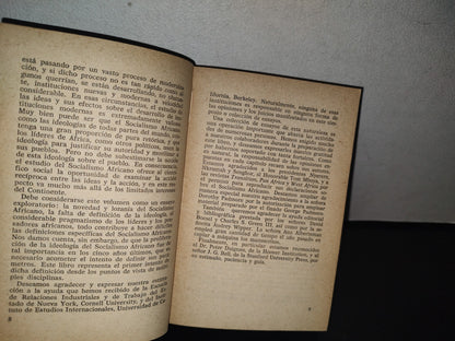 80- África Socialista - W. H. Friedland Y C. G. Rosberg - Primera Edición En Español 1967