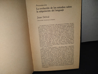 34- Monografía De Infancia. Aprendizaje. La Adquisición Del Lenguaje - 1981