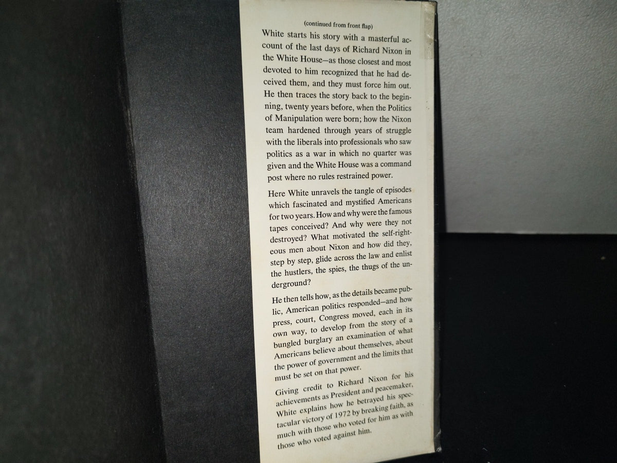 158- Breach Of Faith. The Fall Of Richard Nixon - Theodore H. White - Atheneum Publishers, 1975