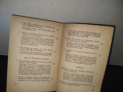 80- África Socialista - W. H. Friedland Y C. G. Rosberg - Primera Edición En Español 1967