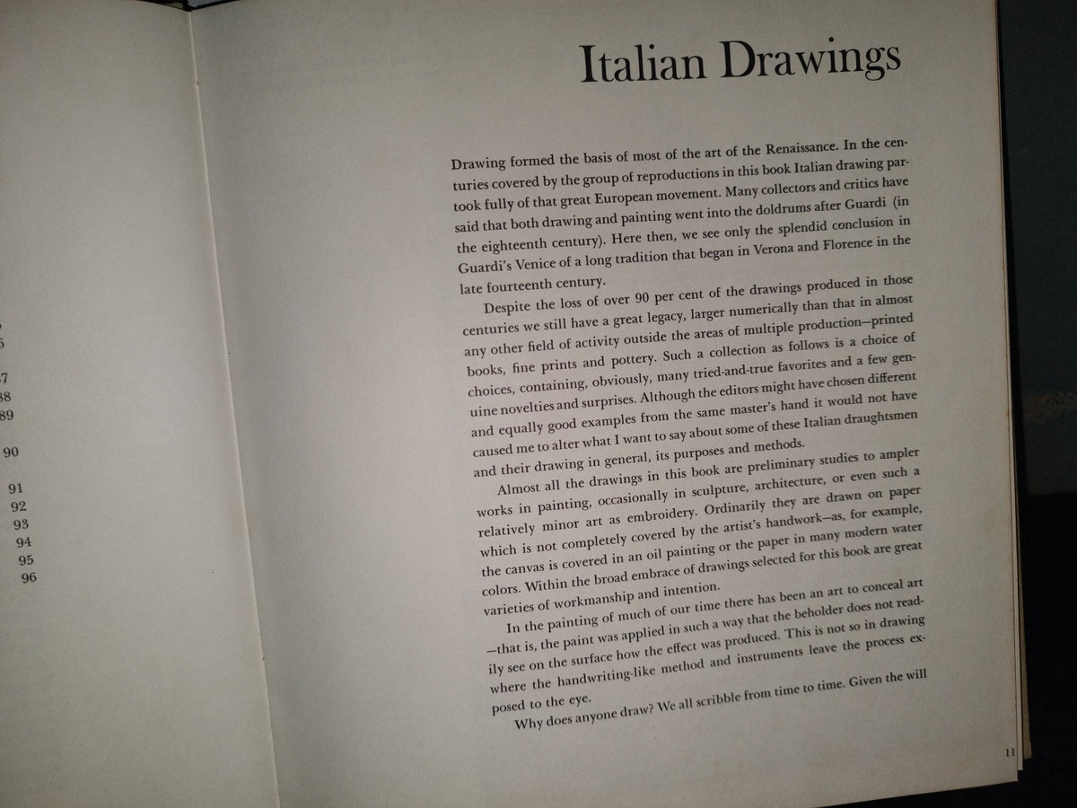 74- Drawings Of The Masters. Italian Drawings. From The 15Th Century To The 19Th Century - 1963