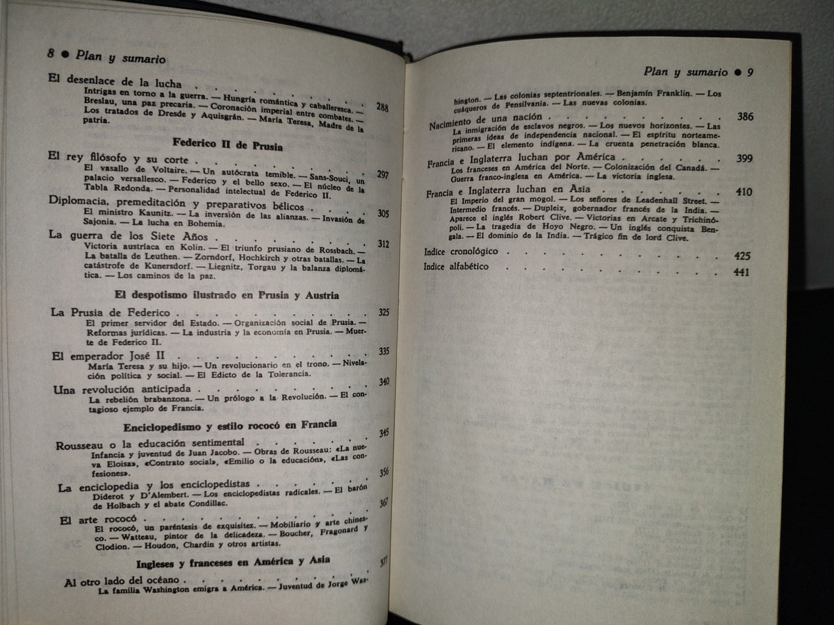 114- Historia Universal 9. El Siglo De La Ilustración - Carl Grimberg. Círculo De Lectores - 1967