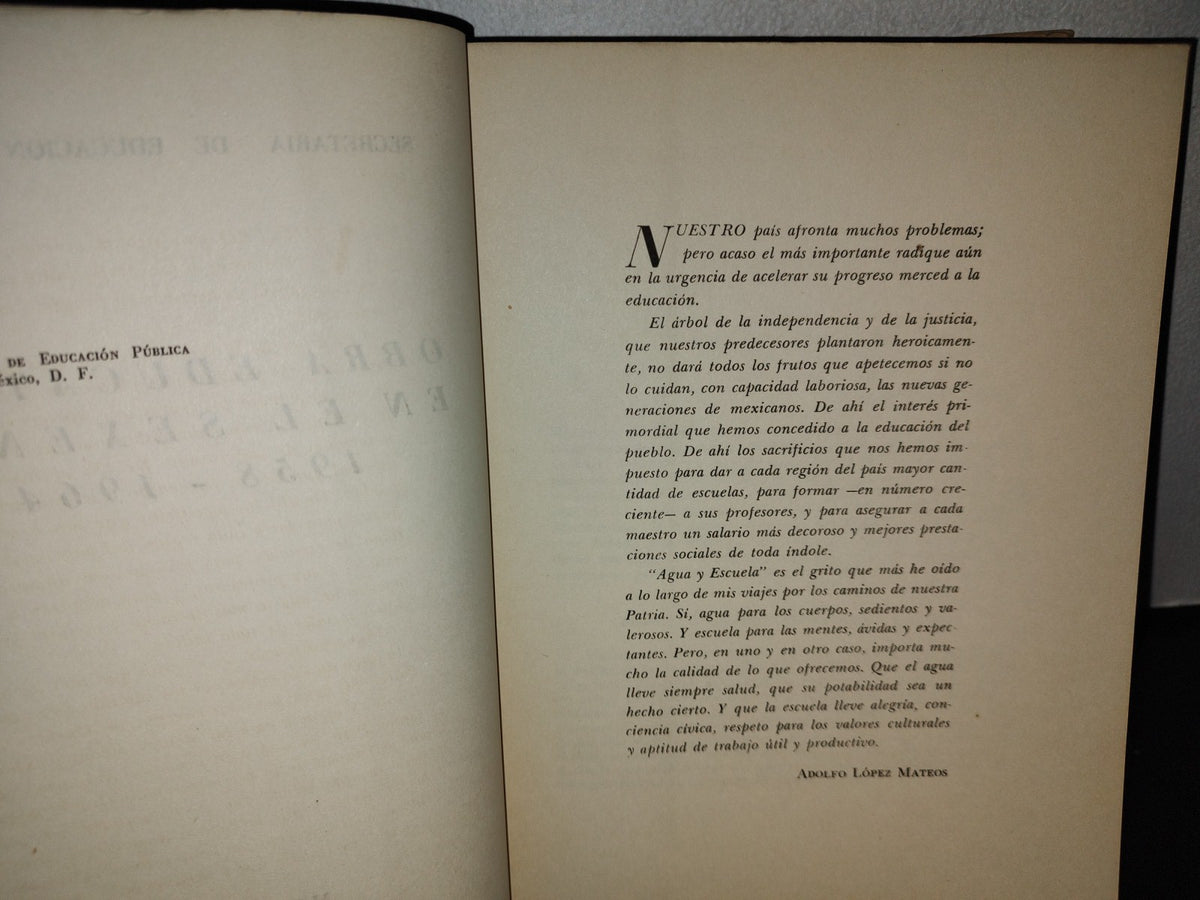 57- Obra Educativa En El Sexenio 1958-1964 - Secretaría De Educación Pública - 1964