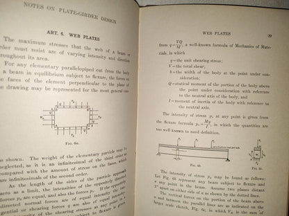 201- Notes On Plate-Girder Design - Clarence W. Hudson, C.E. New York, John Wiley & Sons - 1911