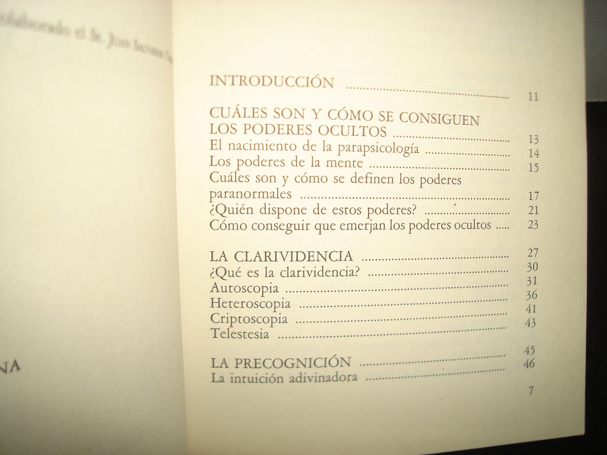 7- Súper Poderes. Percepción Extrasensorial