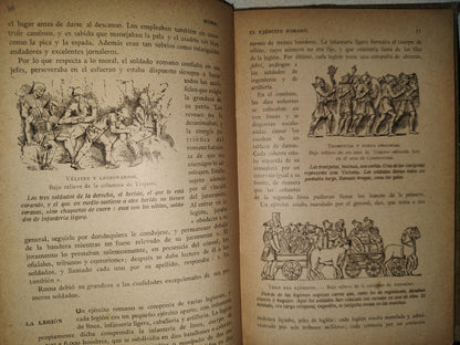 199- Historia Romana. Los Orígenes. Las Conquistas, El Imperio - A. Malet - 1922
